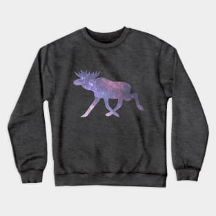 Galaxy Elk Crewneck Sweatshirt